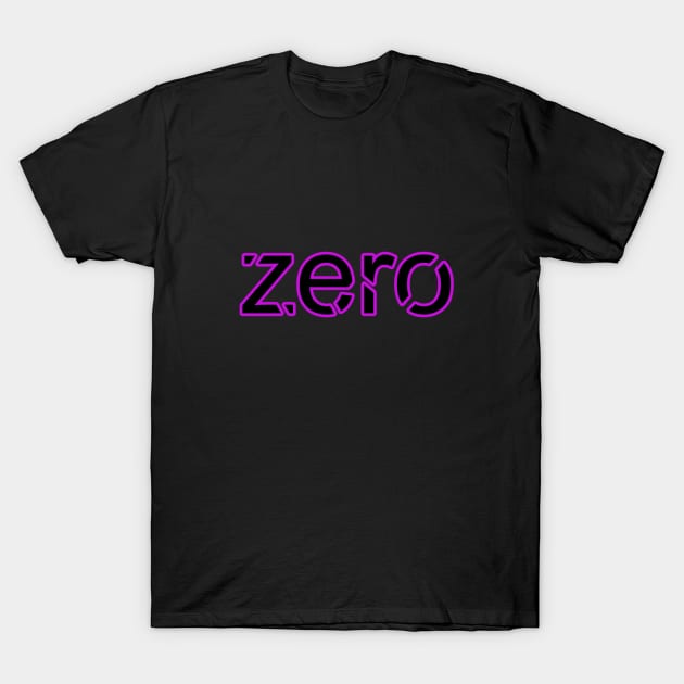 Zero simple T-Shirt by zeromedia